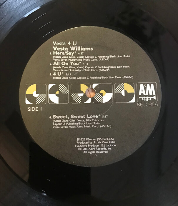 Vesty Williams - Vesta 4 U - SP5223 - Vinyl LP (USED)