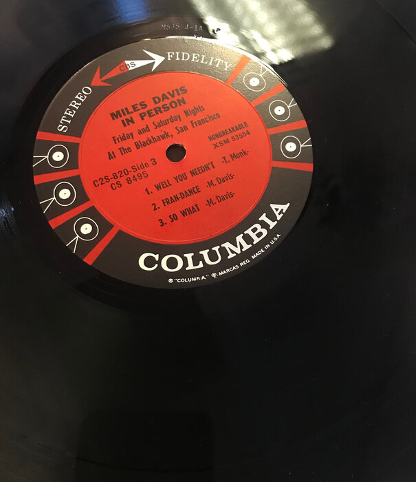 Miles Davis - In Person: Friday And Saturday Nights At The Blackhawk, San Francisco - C2S 820 - Vinyl LP (USED)