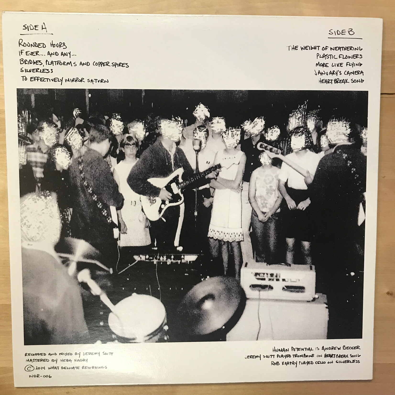 Human Potential - Heartbreak Record - WDR006 - Vinyl LP (NEW)