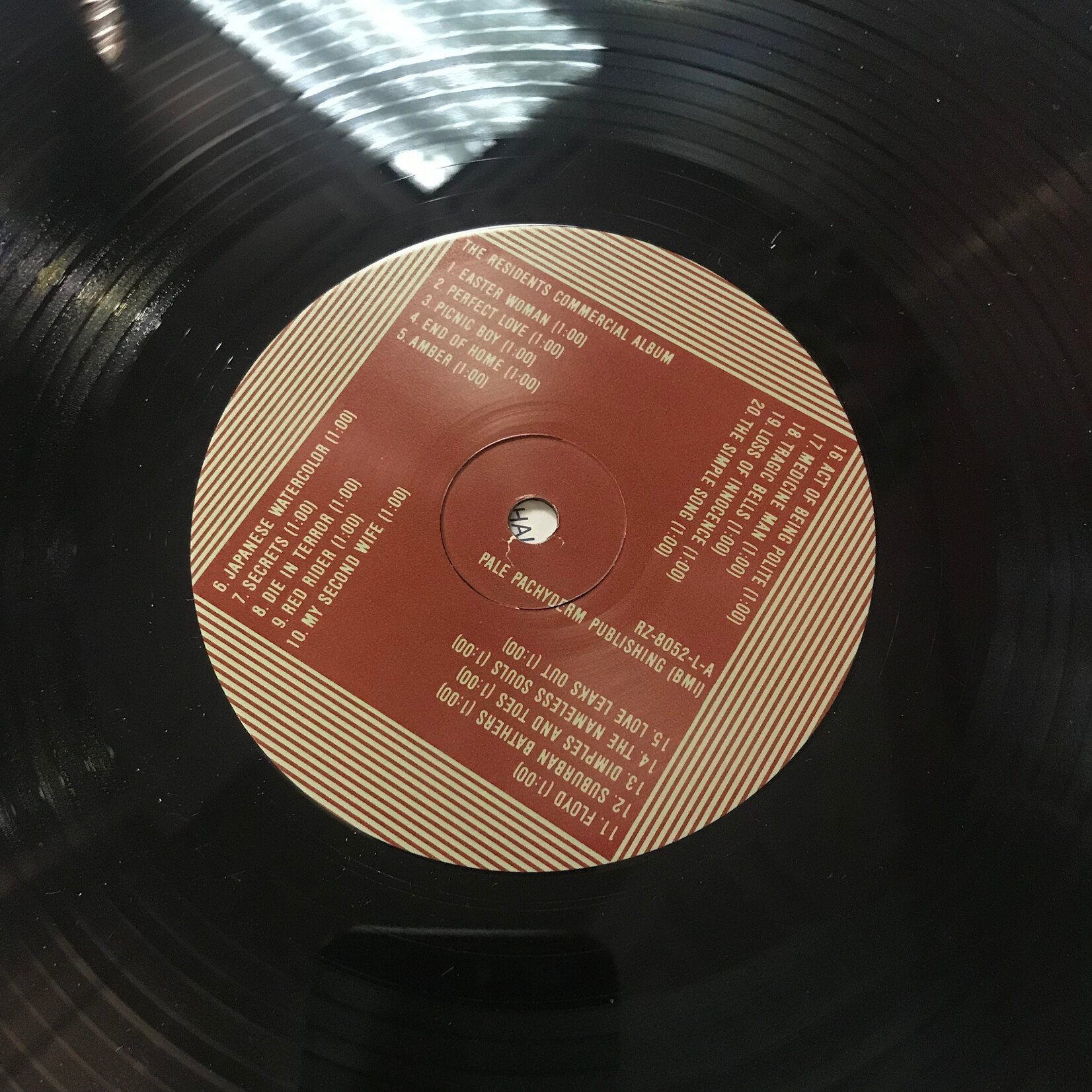 Residents - The Commercial Album - RZ8052 L - Vinyl LP (USED)