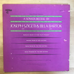 Joseph Szigeti, Béla Bartók – A Sonata Recital - SRV 304/5 - Vinyl LP (USED)