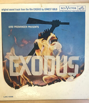 Exodus - An Original Soundtrack Recording - LOC1058 - Vinyl LP (USED)