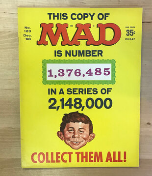MAD - #123 November 1968 (Collect Them All) - Magazine