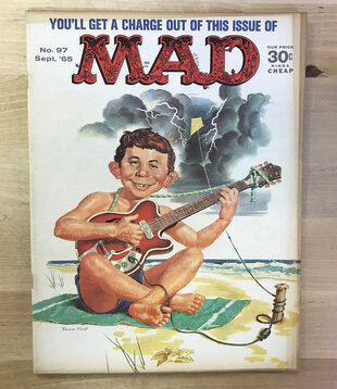 MAD - #097 September 1965 (Beach Storm Guitar) - Magazine
