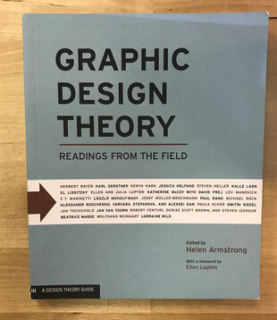 Helen Armstrong (Editor) - Graphic Design Theory - Paperback (USED)