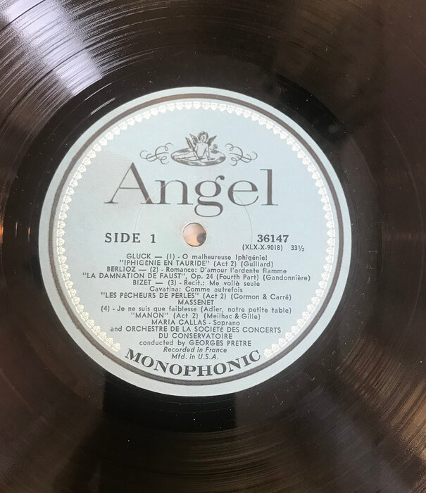 Maria Callas - Maria Callas in Paris - Great Arias from French Opera, Volume 2 - S36147 - Vinyl LP (USED)