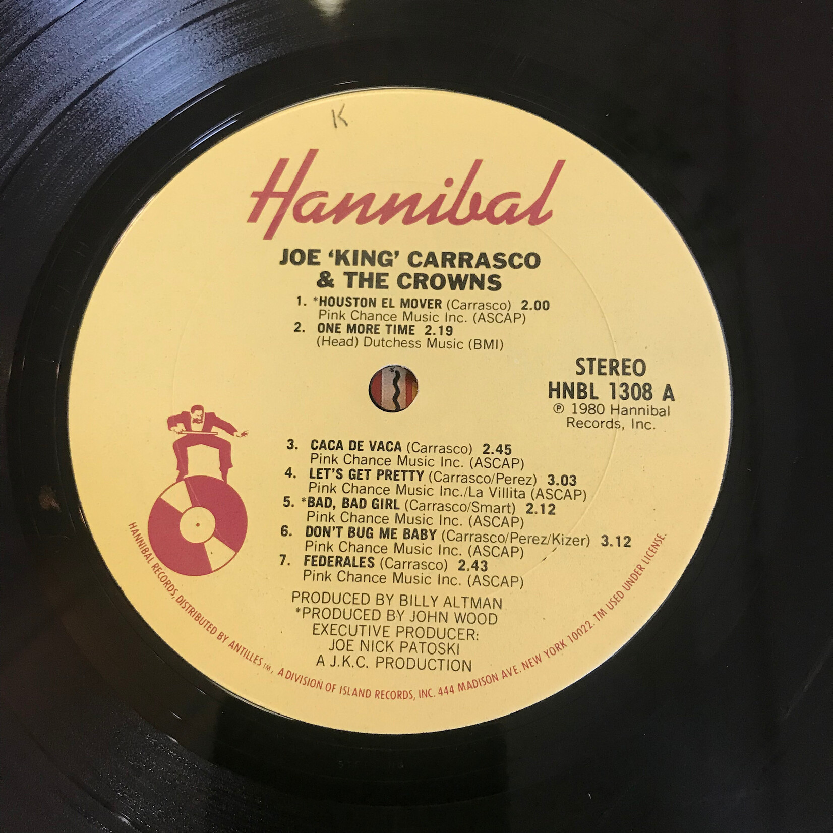 Joe “King” Carrasco - Joe "King" Carrasco And The Crowns - HNBL1308 - Vinyl LP (USED)