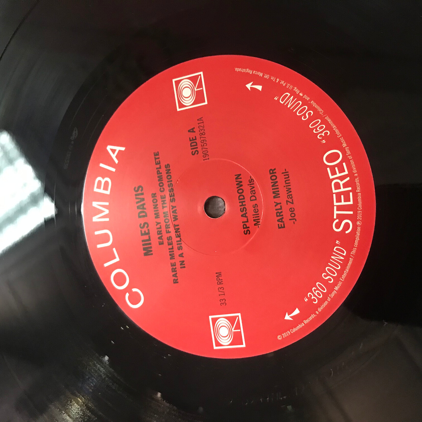 Miles Davis - Early Minor (RSD) - 19075978321 - Vinyl LP (USED)