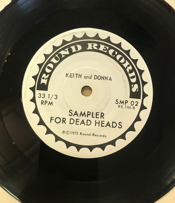 Old And In The Way / Keith And Donna - Sampler For Dead Heads - SMP 02 - Vinyl 45 (USED)