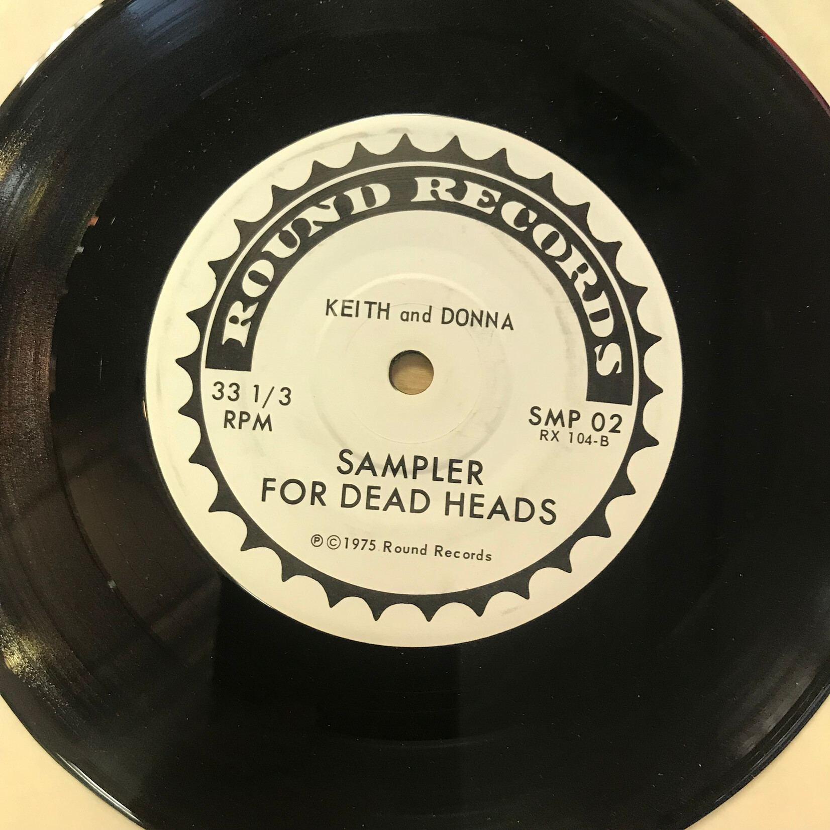 Old And In The Way / Keith And Donna - Sampler For Dead Heads - SMP 02 - Vinyl 45 (USED)