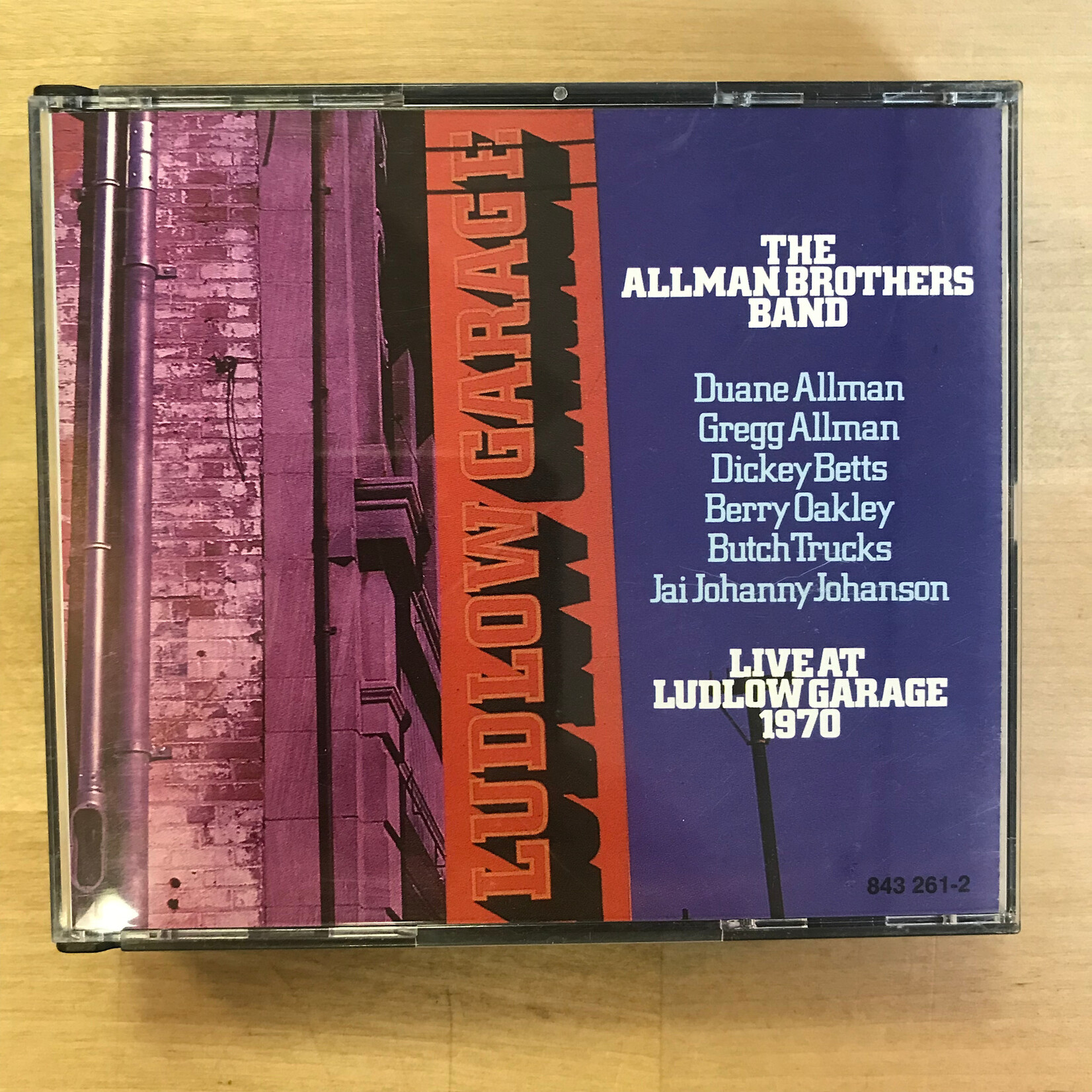 Allman Brothers Band - Live At Ludlow Garage 1970 - CD (USED)