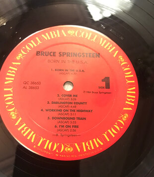 Bruce Springsteen - Born In The U.S.A. - QC 38653 - Vinyl LP (USED)