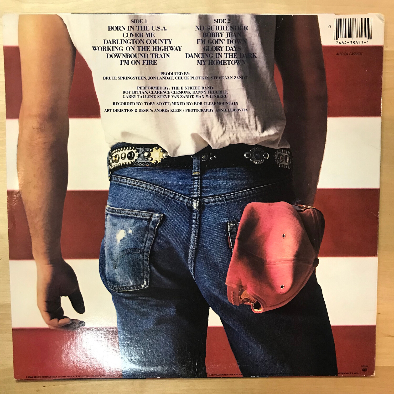 Bruce Springsteen - Born In The U.S.A. - QC 38653 - Vinyl LP (USED)