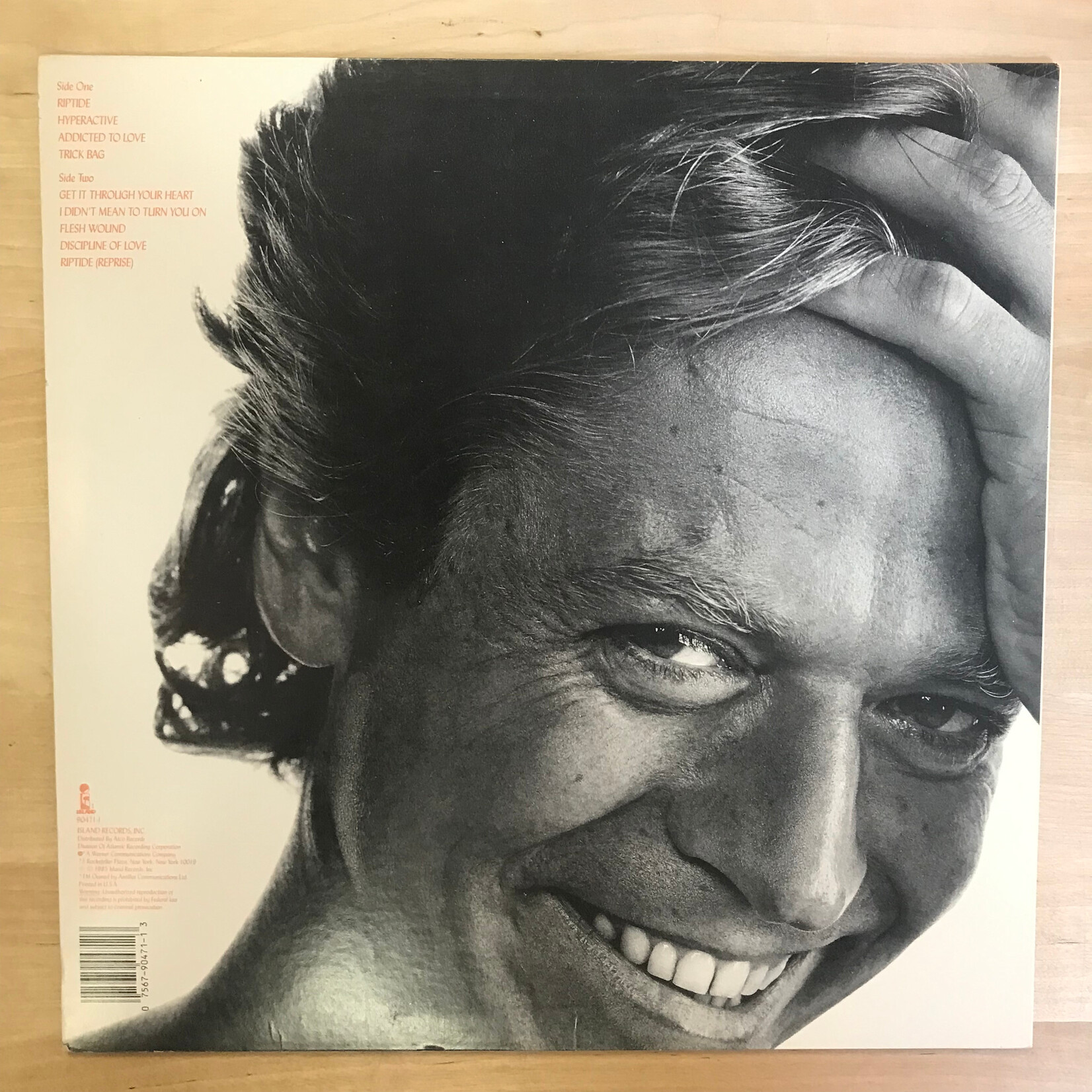 Robert Palmer - Riptide - 90471 1 - Vinyl LP (USED)