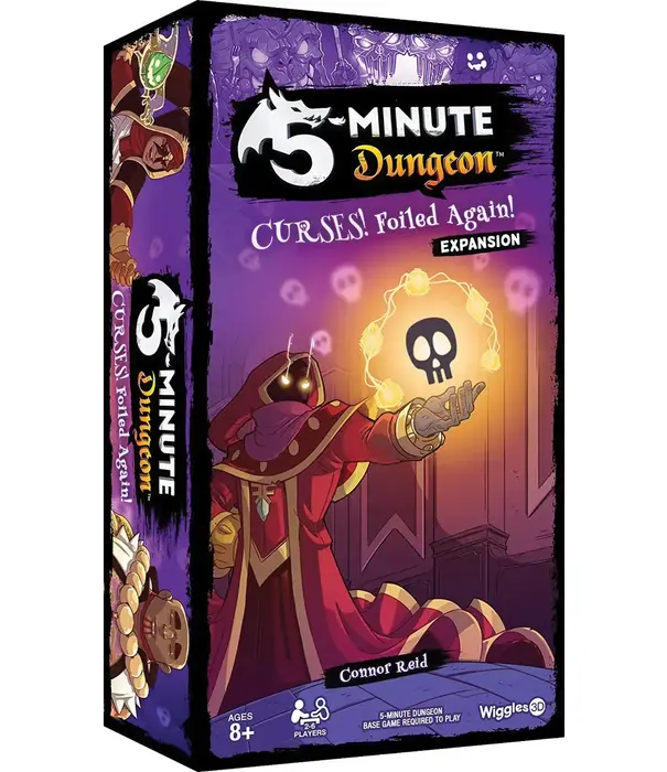 5 Minute Curses - Foiled Again Expansion - Board Game (NEW)