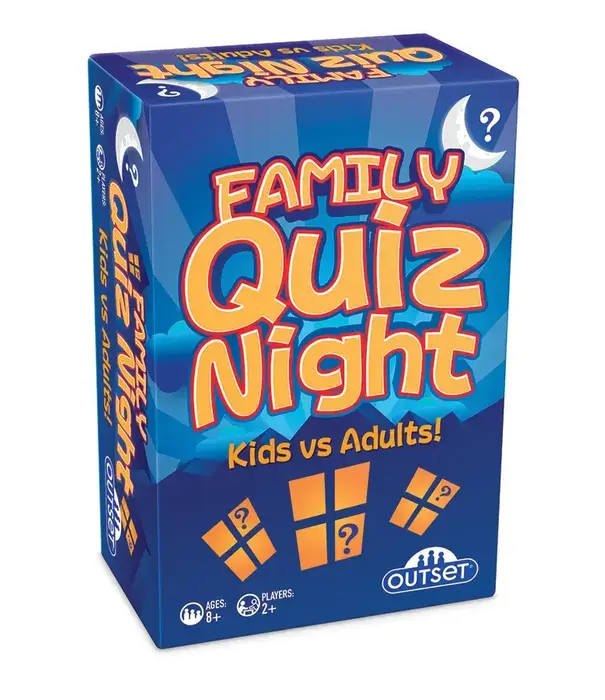 Family Quiz Night: Kids vs. Adults - Board Game (NEW)