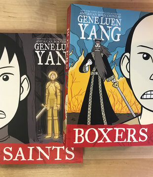 Gene Yuen Lang - Boxers & Saints (SIGNED) - Box Set (USED)