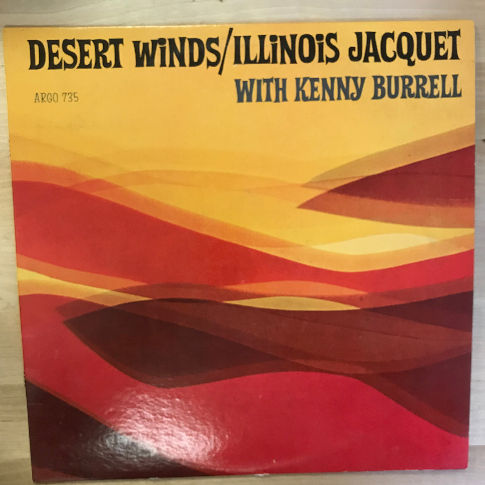 Illinois Jacquet (w/ Kenny Burrell) - Desert Winds - LP735 - Vinyl LP (USED)