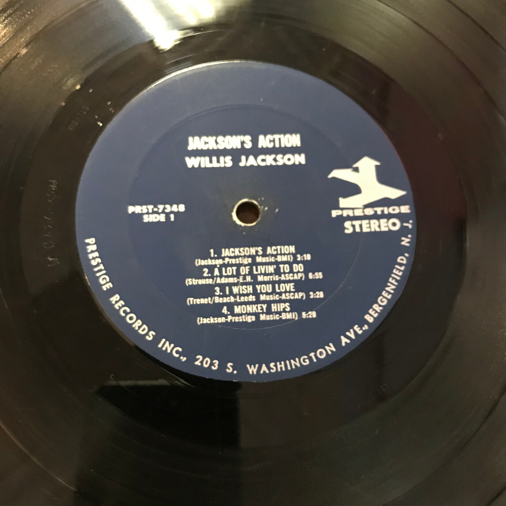 Willis Jackson - Jackson’s Action - PRST7348 - Vinyl LP (USED)