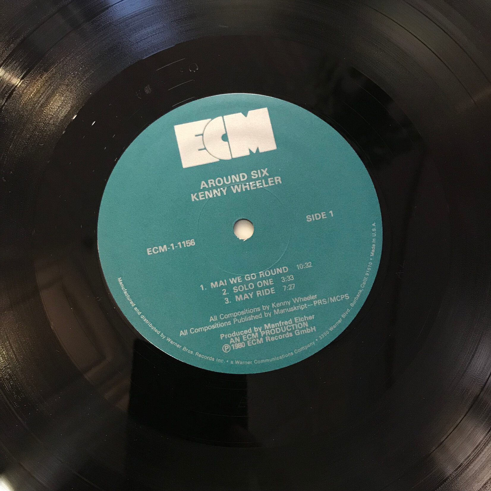 Kenny Wheeler - Around 6 - ECM1 1156 - Vinyl LP (USED)