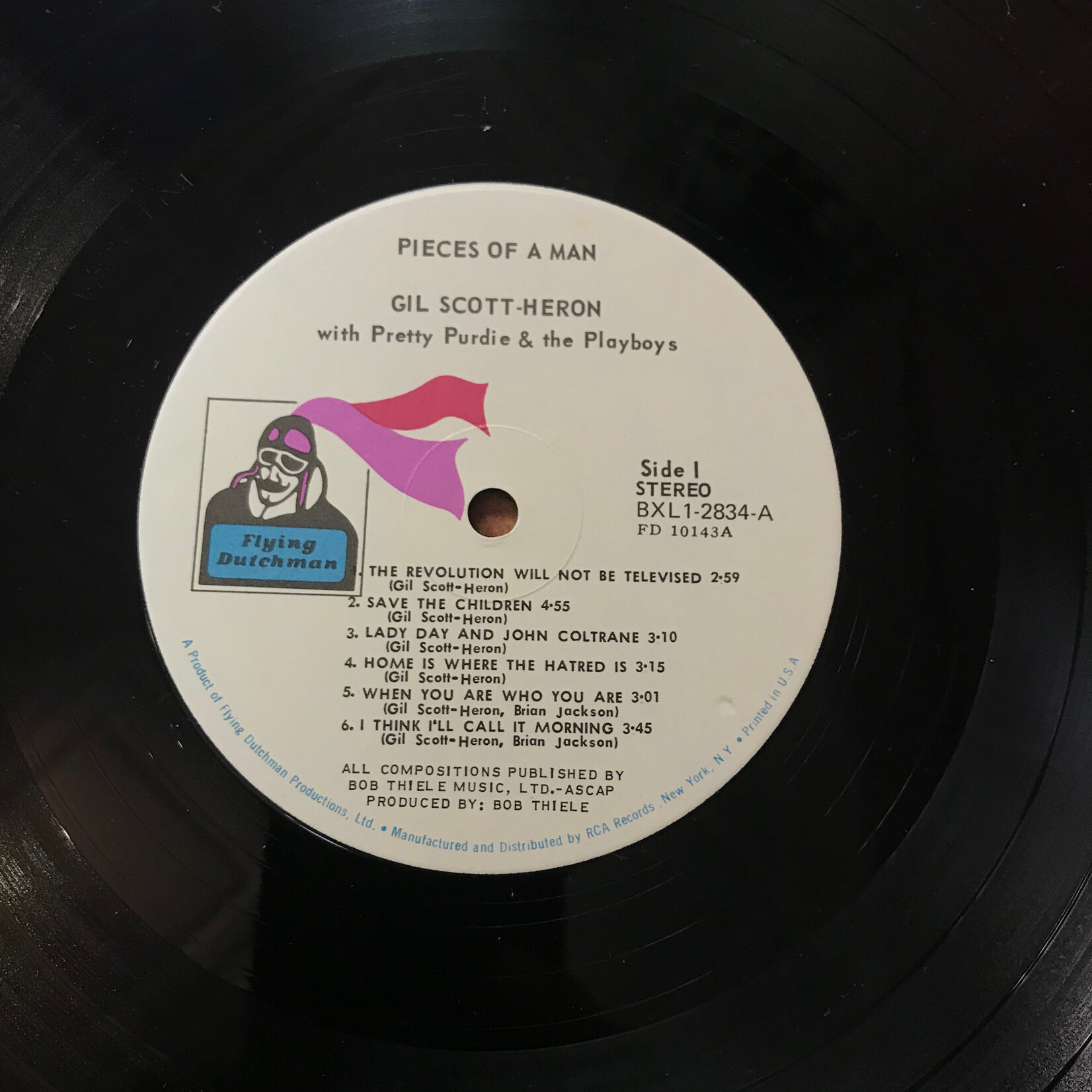 Gil Scott-Heron - Pieces Of A Man (RE) - AYL1 3819 / BXL1 2834 - Vinyl LP (USED)