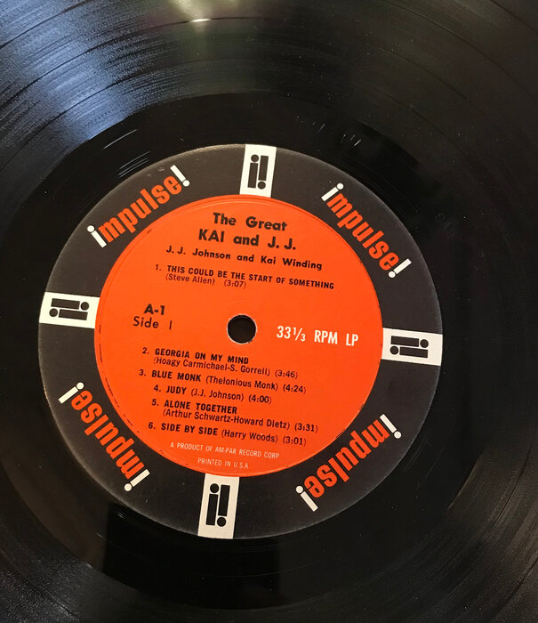 J.J. Johnson & Kai Winding – The Great Kai & J. J. - A1 - Vinyl LP (USED)