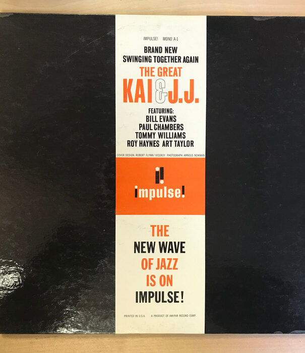 J.J. Johnson & Kai Winding – The Great Kai & J. J. - A1 - Vinyl LP (USED)