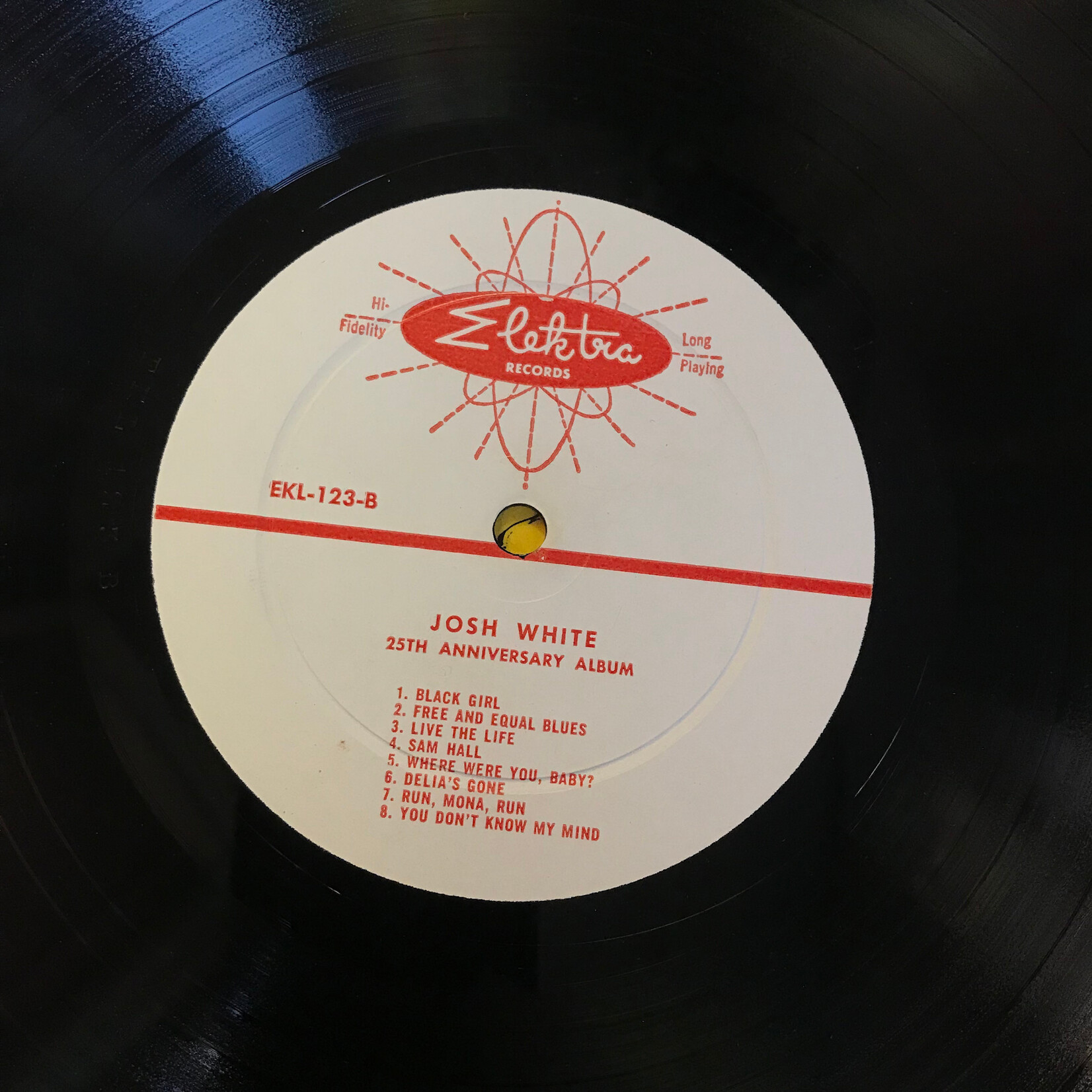 Josh White - The Story Of John Henry...A Musical Narrative - EKL 123 - Vinyl LP (USED)
