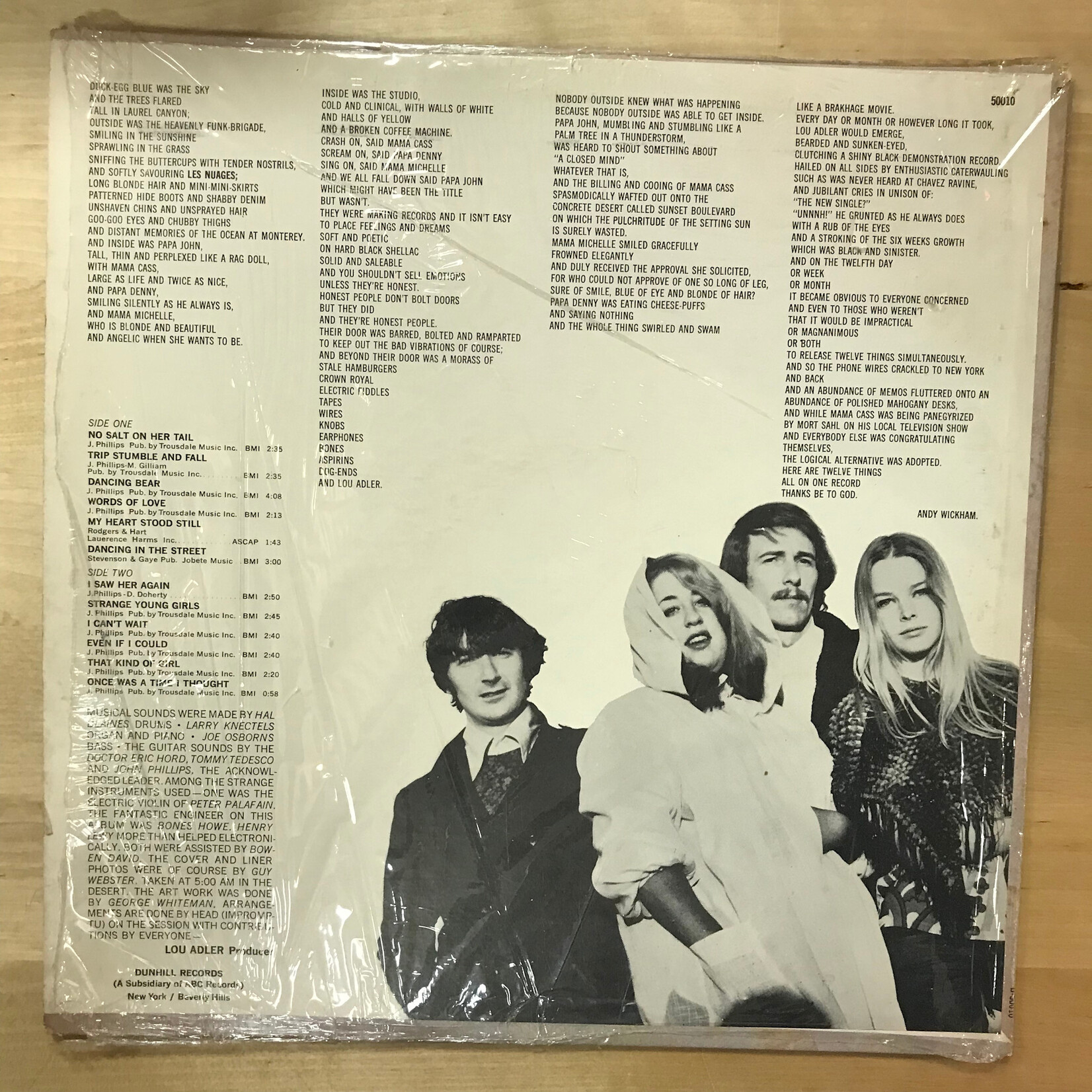 Mamas & Papas - The Mamas & The Papas - D50010 - Vinyl LP (USED)