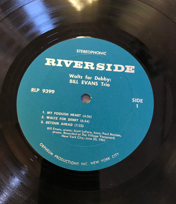 Bill Evans - Waltz For Debby (1966 STEREO) - RLP 9339 - Vinyl LP (USED)