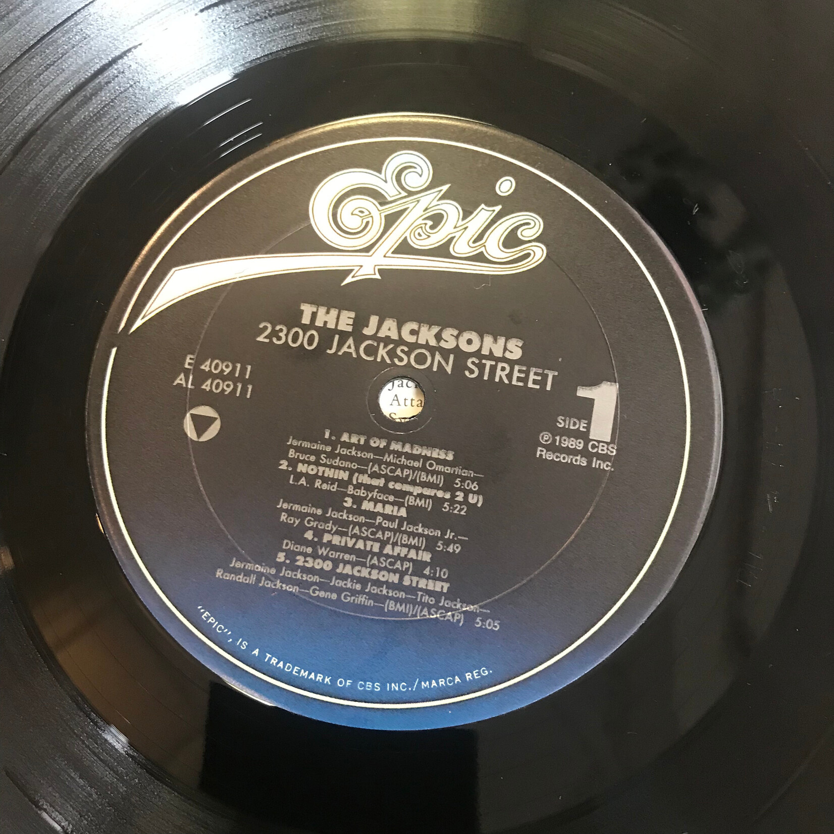 Jacksons - 2300 Jackson Street - Vinyl LP (USED)