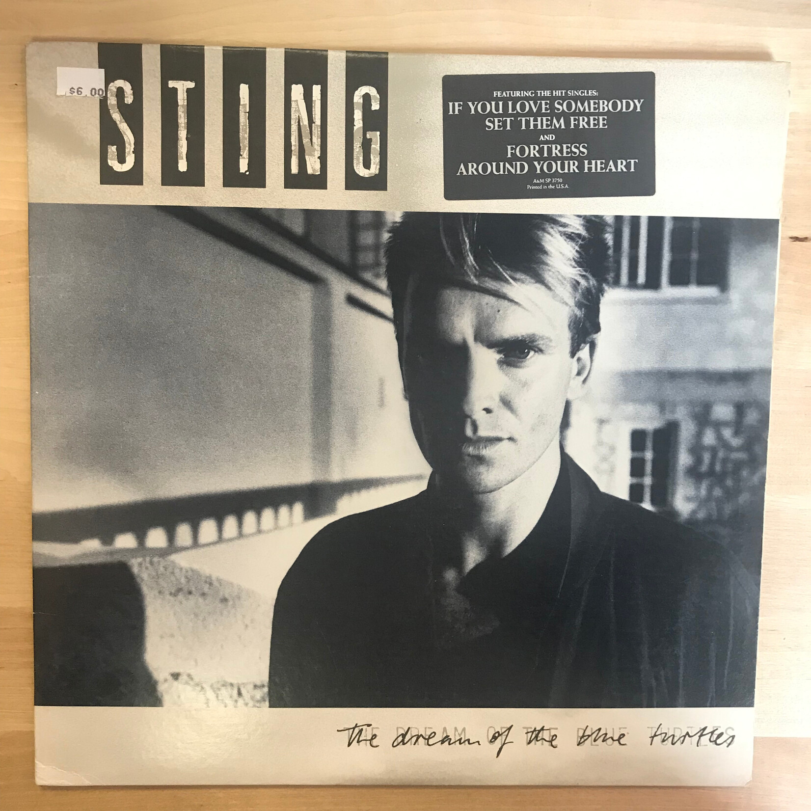 Sting - The Dream Of The Blue Turtles - SP3750 - Vinyl LP (USED)