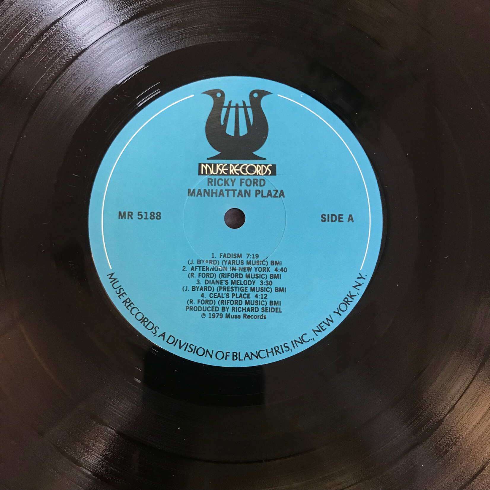 Ricky Ford - Manhattan Plaza - MR5188 - Vinyl LP (USED)