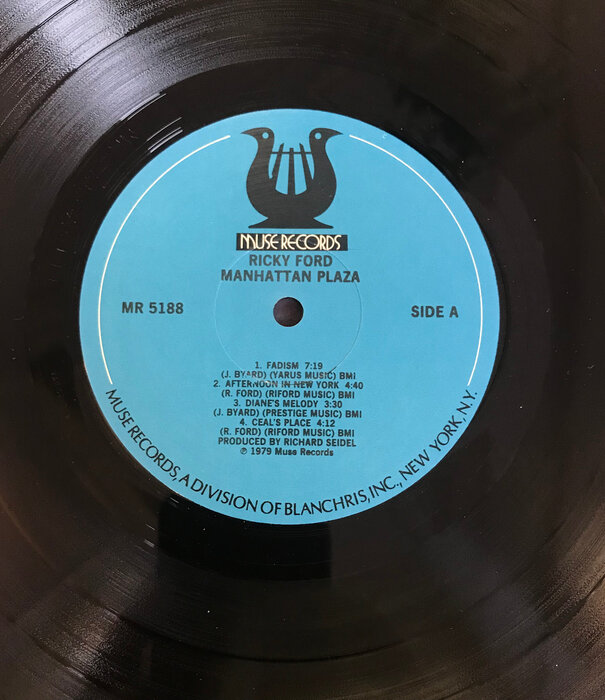 Ricky Ford - Manhattan Plaza - MR5188 - Vinyl LP (USED)