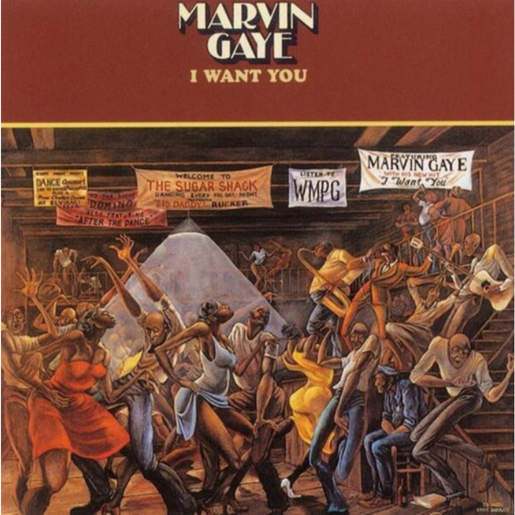 Marvin Gaye - I Want You - MOT95292 - Vinyl LP (NEW)