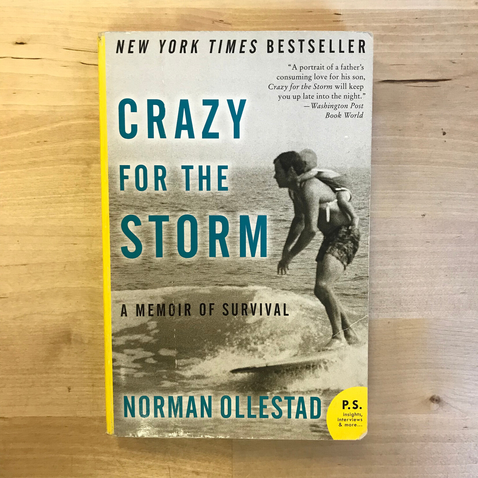 Norman Ollestad - Crazy For The Storm - Paperback (USED)