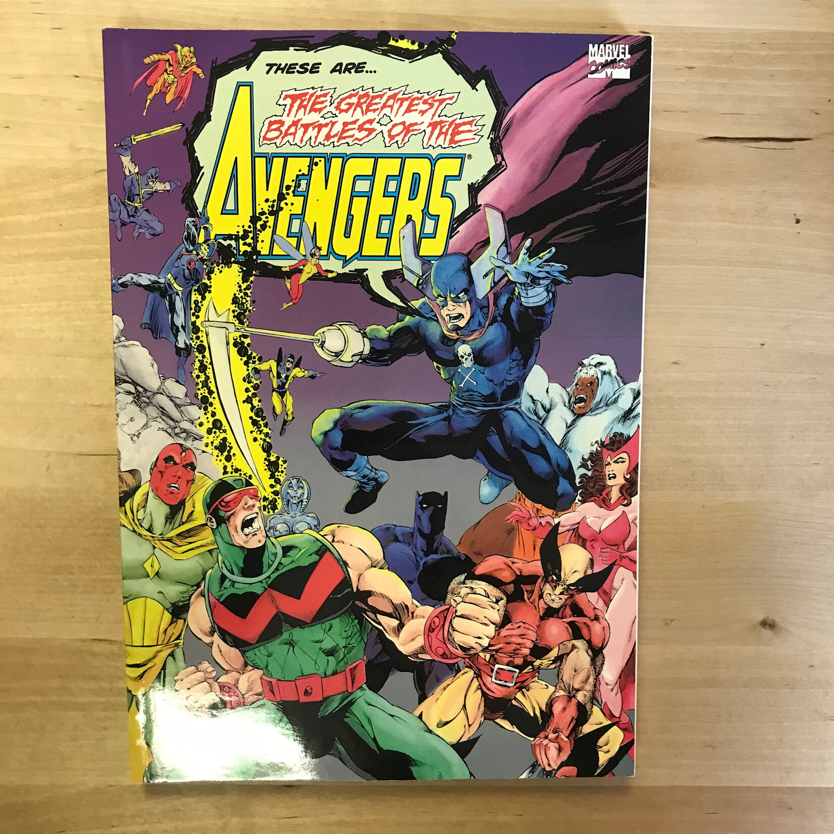 Avengers - These Are The Greatest Battles Of The Avengers - Paperback (USED)