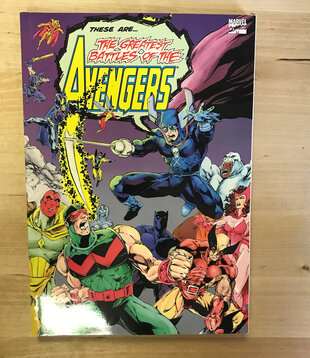 Avengers - These Are The Greatest Battles Of The Avengers - Paperback (USED)