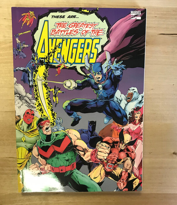 Avengers - These Are The Greatest Battles Of The Avengers - Paperback (USED)