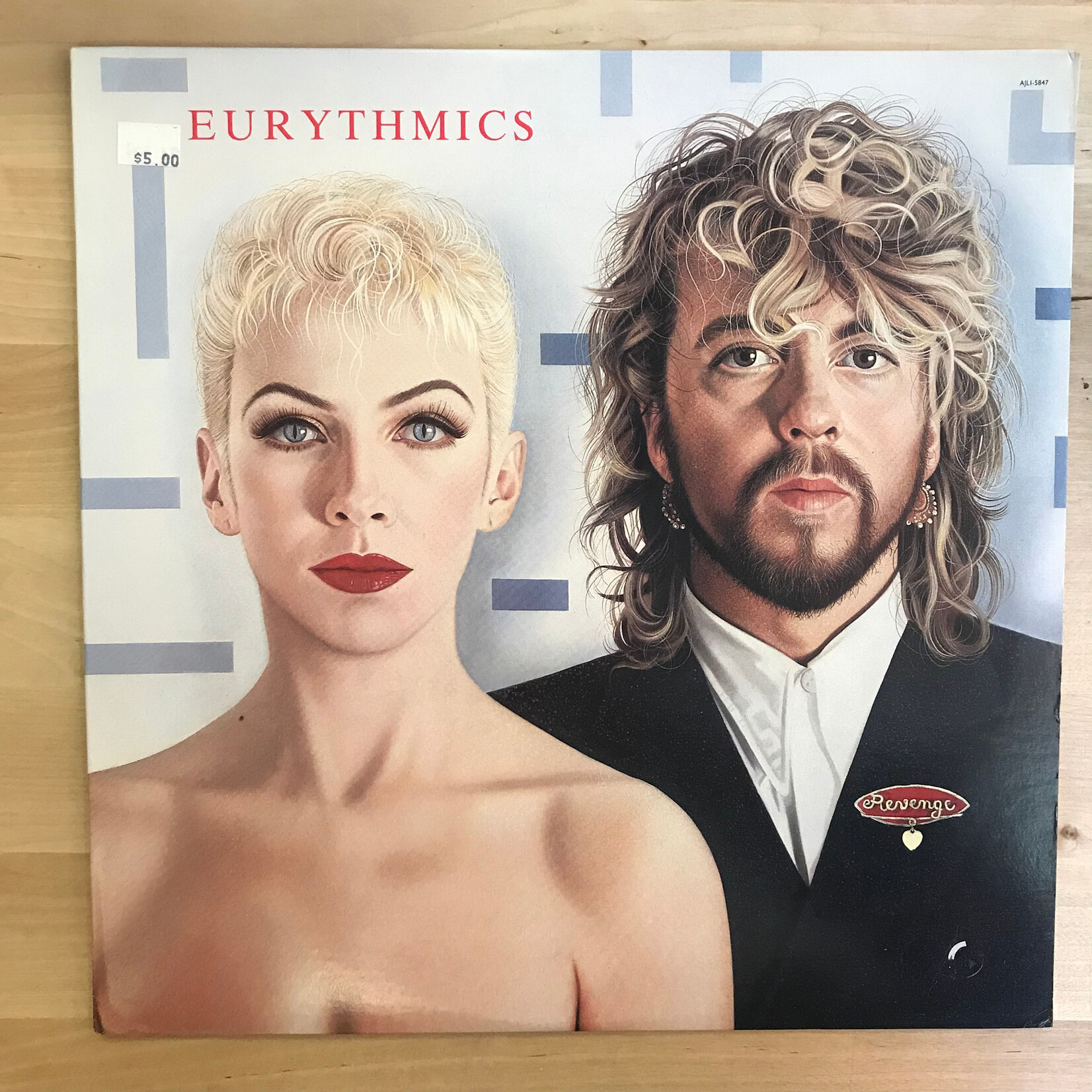 Eurythmics - Revenge - AJLI 5847 - Vinyl LP (USED)