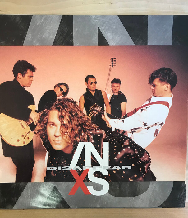 INXS - Disappear - INXSP 1512 - Vinyl 12-Inch Single w/ Poster (USED)