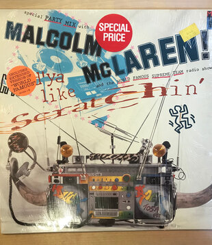 Malcolm McLaren – D'ya Like Scratchin' - 90124 1 B - Vinyl EP (USED)