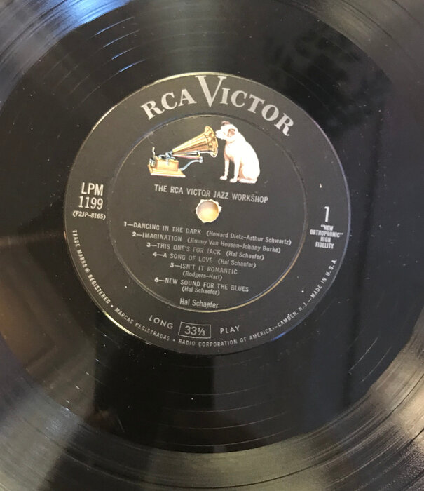Hal Schaefer - The RCA Victor Jazz Workshop - LPM1199 - Vinyl LP (USED)