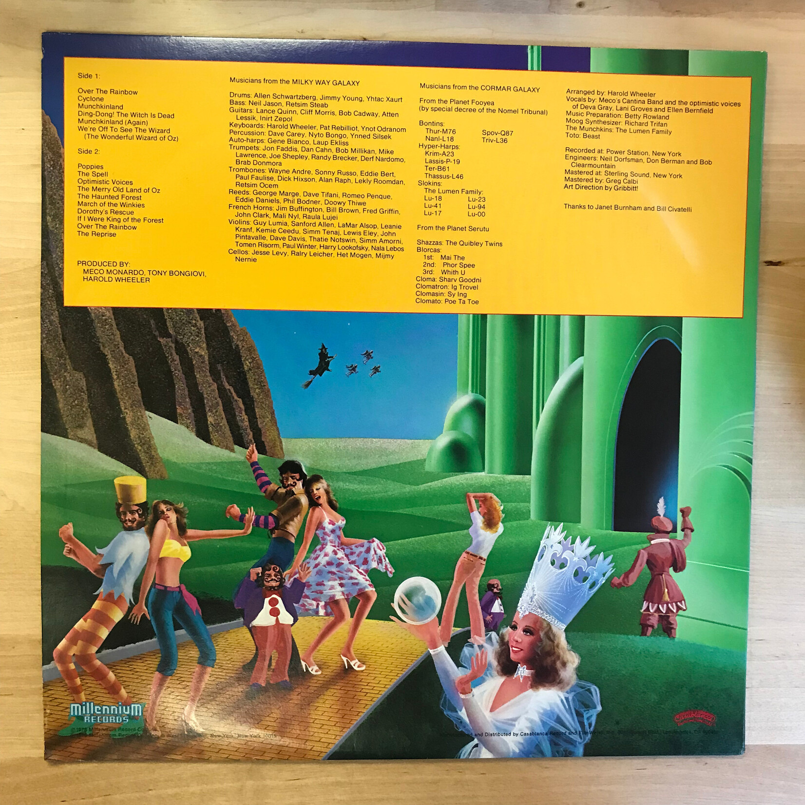 Meco - The Wizard Of Oz - MNLP8009 - Vinyl LP (USED)