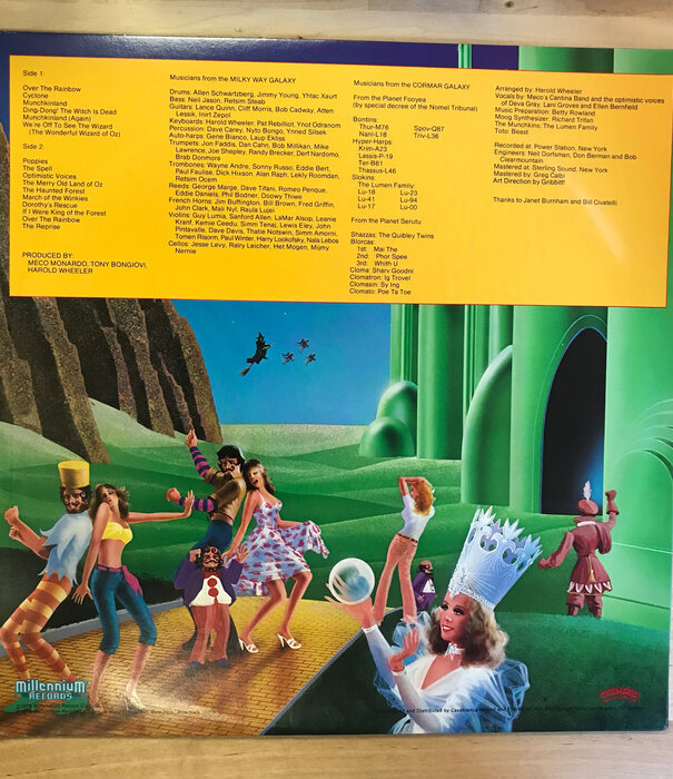 Meco - The Wizard Of Oz - MNLP8009 - Vinyl LP (USED)