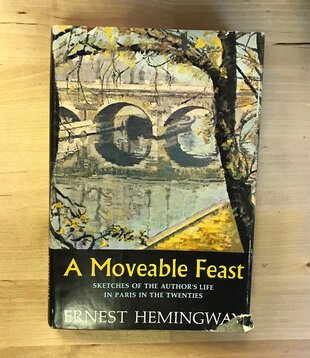 Ernest Hemingway - A Moveable Feast - Hardback (USED)