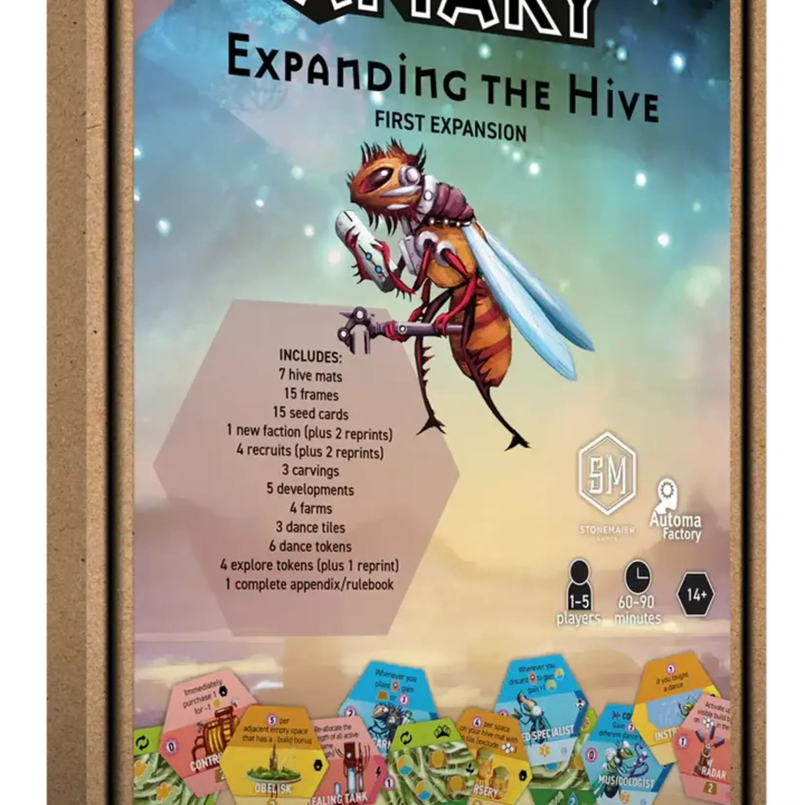 Apiary - Expanding The Hive: First Expansion - Board Game (NEW)