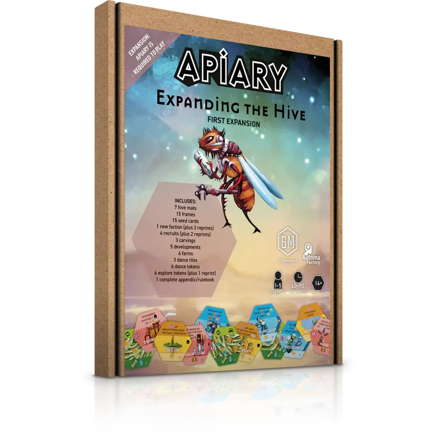 Apiary - Expanding The Hive: First Expansion - Board Game (NEW)