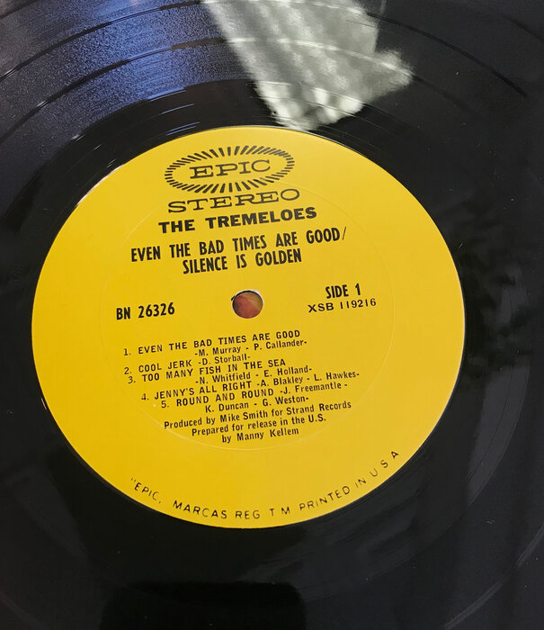Tremeloes - Even The Bad Times Are Good / Silence Is Golden - BN26326 - Vinyl LP (USED)
