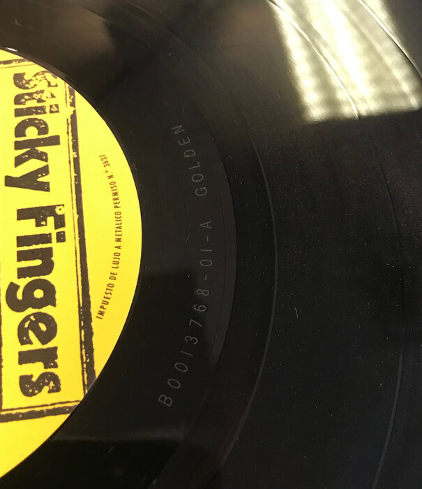 Rolling Stones - Sticky Fingers (SPAIN RE) - HRSS 591 01 - Vinyl LP (USED)